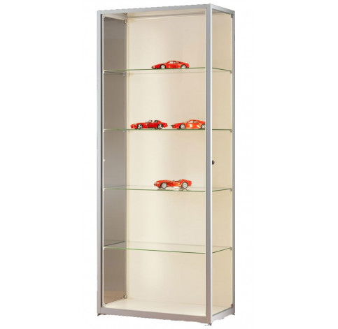 display cabinets with LED strip lights