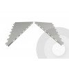 sloping holder - end canopy brackets for shop shelving