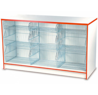 Crisp and Snack Counter with Baskets H Range