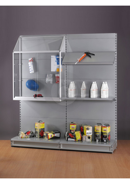 display cabinet for retail shelving