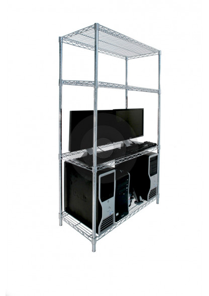 ESD wire shelving