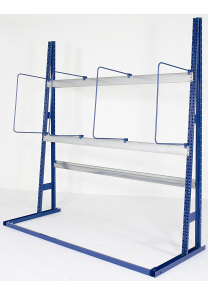 vertical racking with dividers